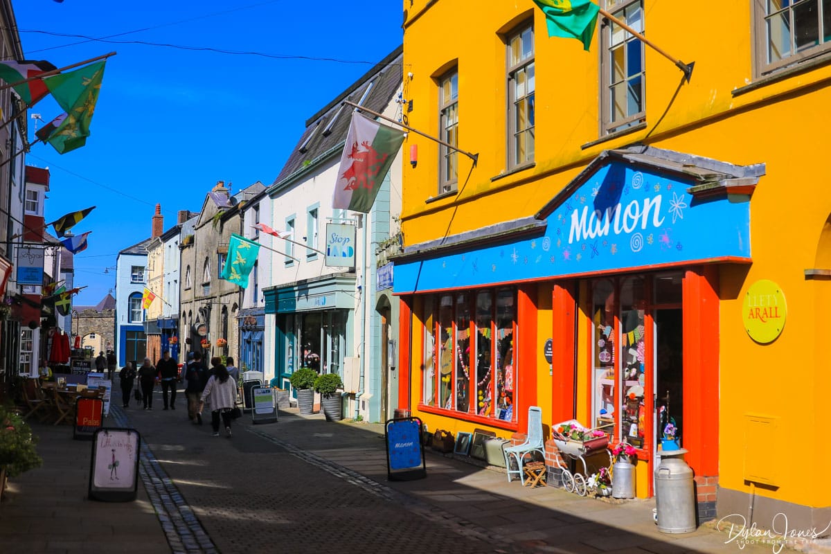 Caernarfon street scene