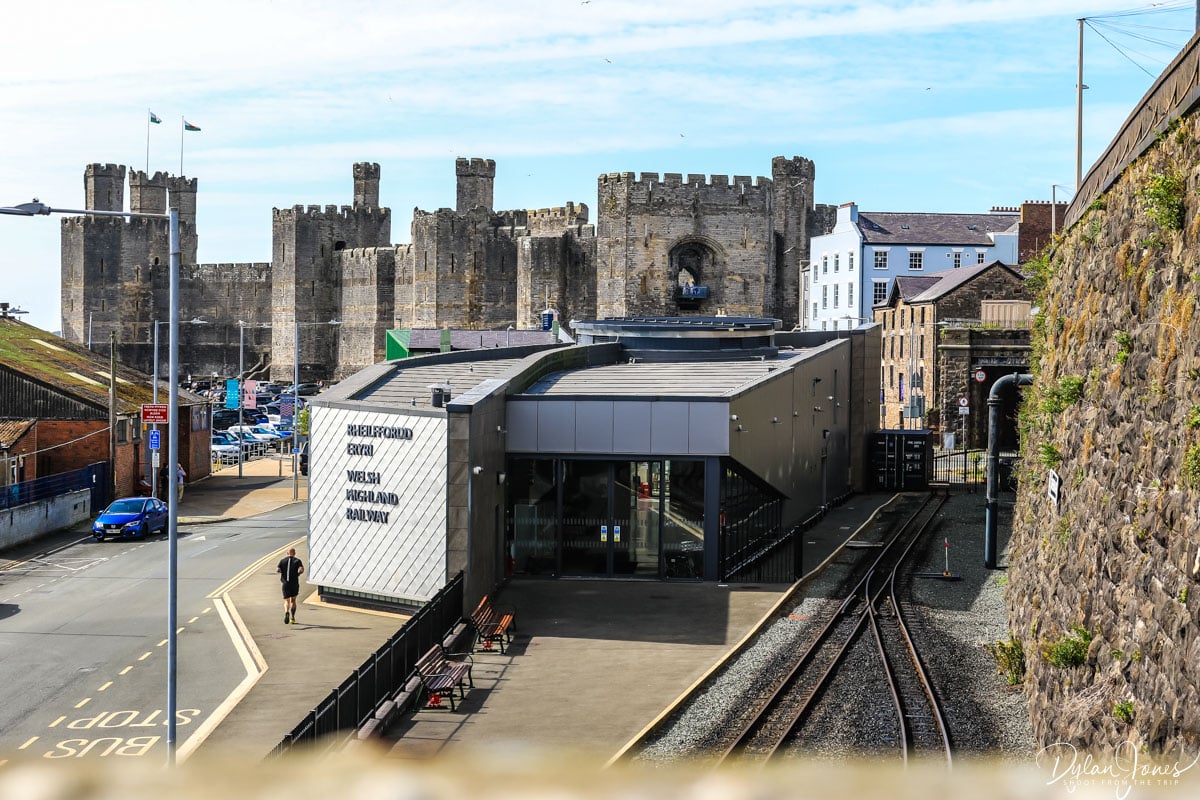Caernarfon Station and Castle