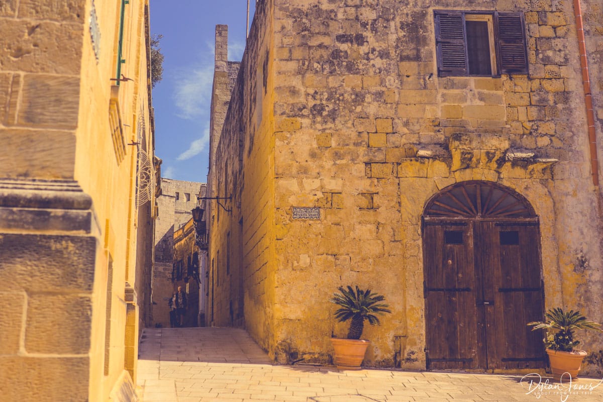 Mdina street scene