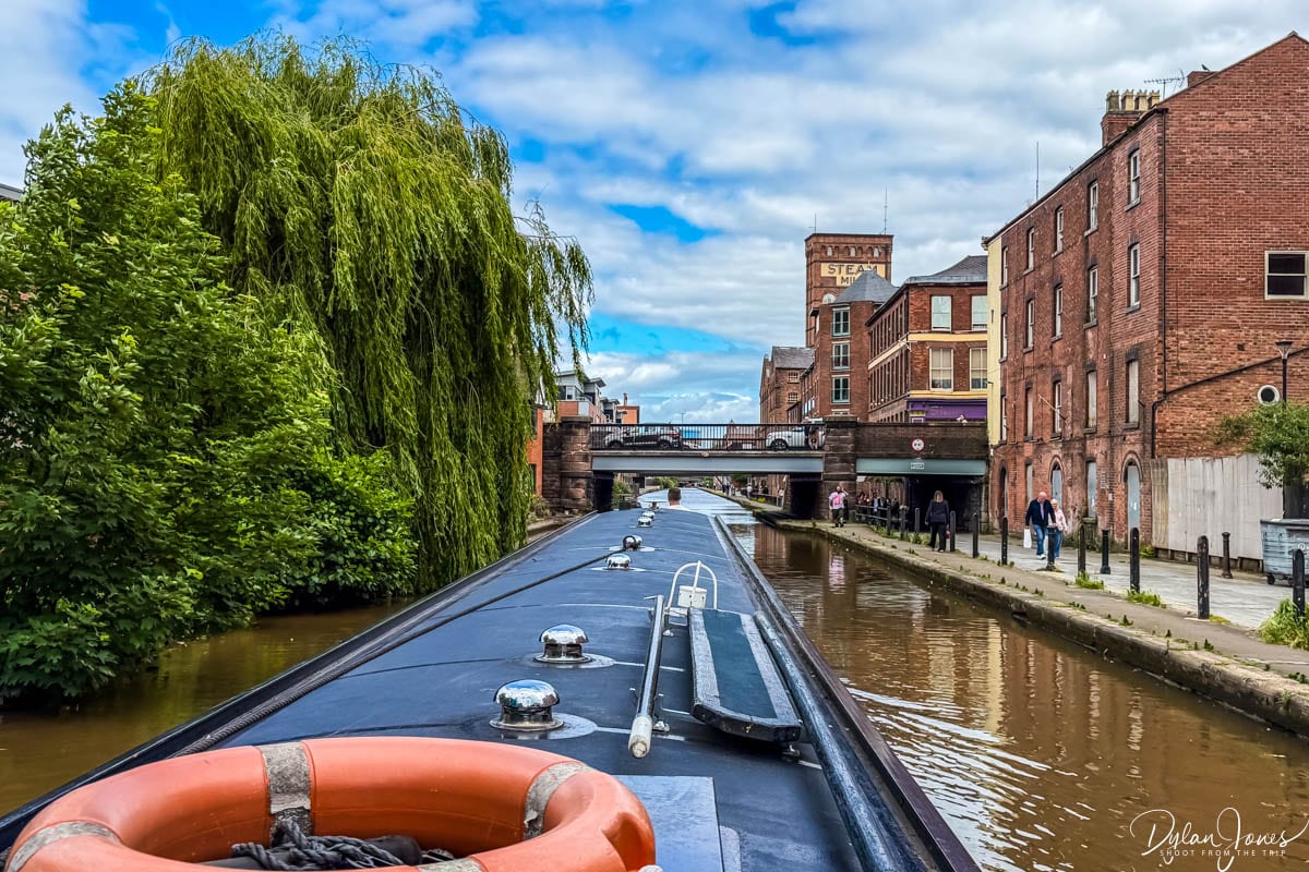 Shropshire Union Canal in Chester City Centre
