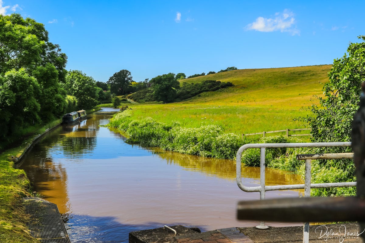 Cheshire scenery on the Shropshire Union Canal